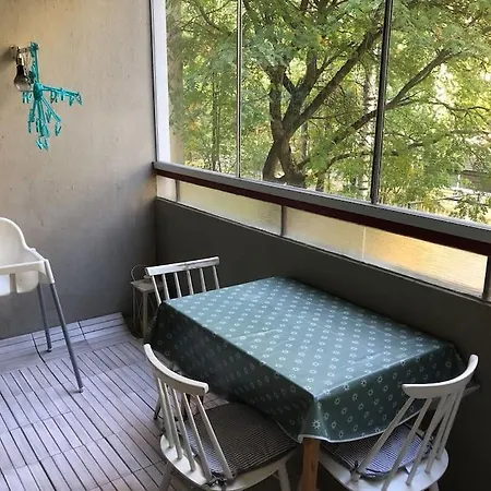 Spacious 3 Flat With Balcony At Center